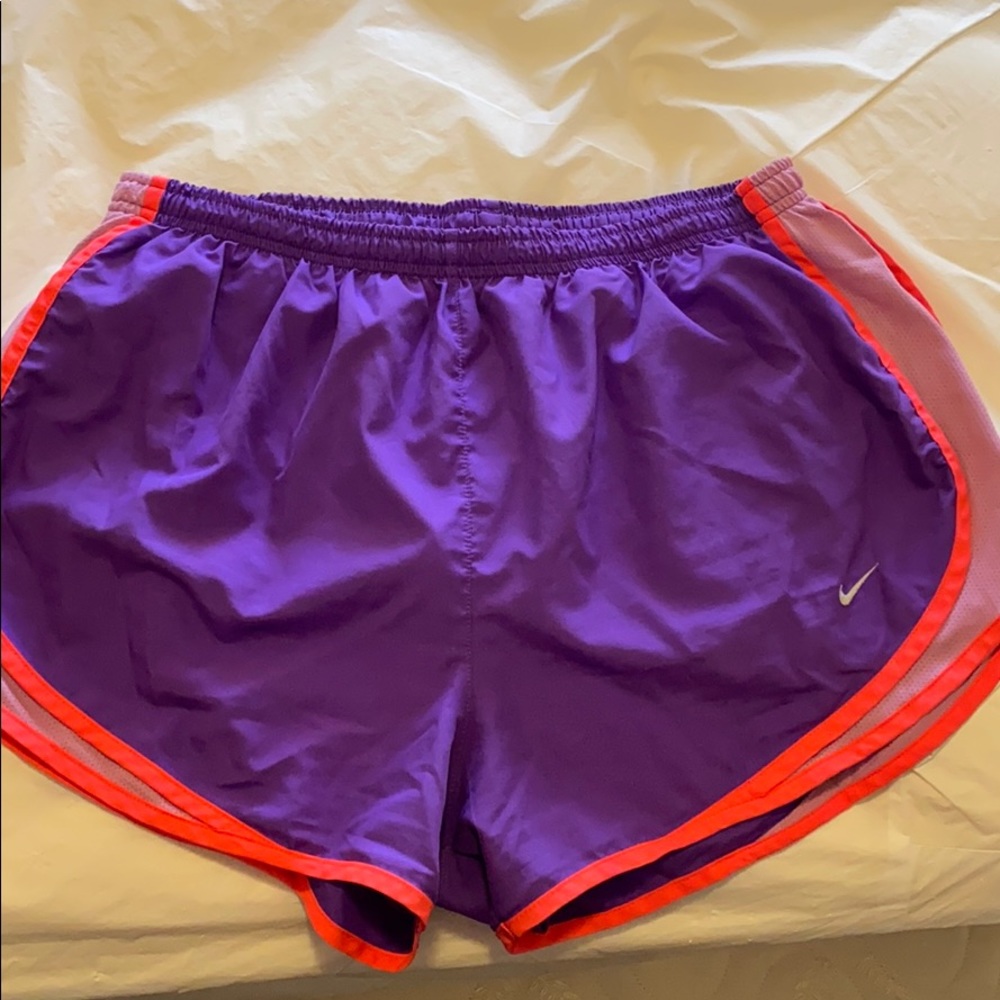 Purple Nike women shorts